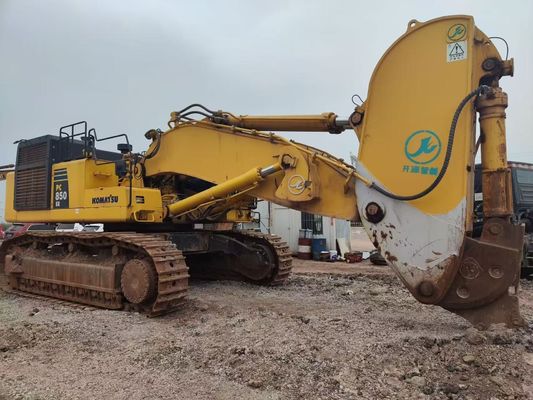 Digunakan Komatsu Crawler Excavator PC850-8EO Untuk Pertambangan 2019 Tahun Asli Jepang
