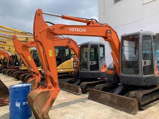Original Jepang Digunakan Hitachi ZX55UR Mini Excavator Dalam kondisi yang sangat baik