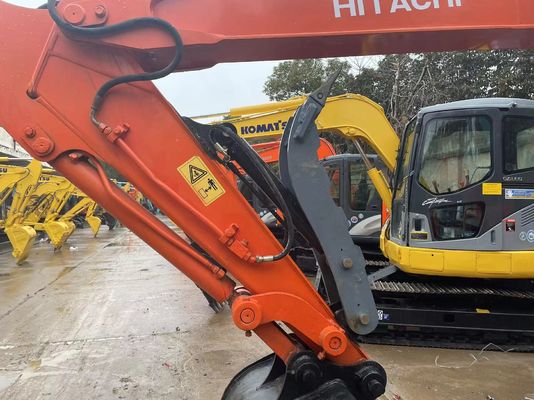 Original Jepang Digunakan Hitachi ZX60 Mini Crawler Excavator Dengan Jari Hidraulik