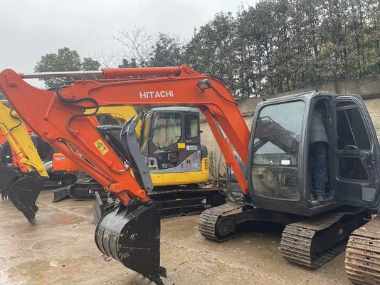 Original Jepang Digunakan Hitachi ZX60 Mini Crawler Excavator Dengan Jari Hidraulik