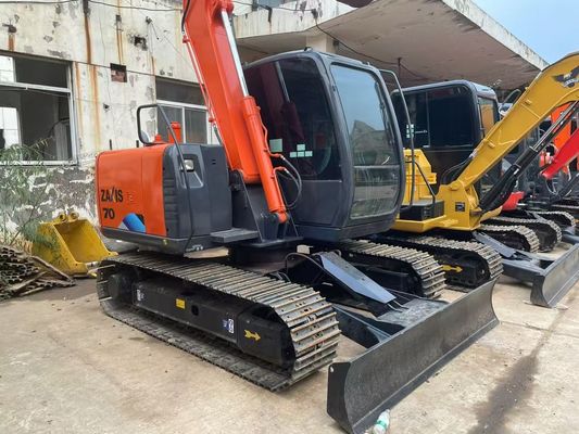 Original Jepang Digunakan Excavator ZX70 Digunakan Hitachi Excavator Crawler Dengan Bilah