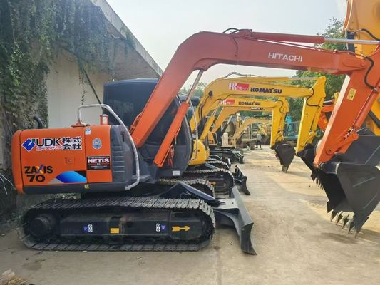 Original Jepang Digunakan Excavator ZX70 Digunakan Hitachi Excavator Crawler Dengan Bilah