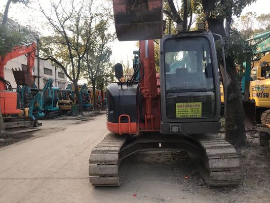Jepang Digunakan Excavator ZX75US-3 hemat energi Hitachi Crawler Excavator
