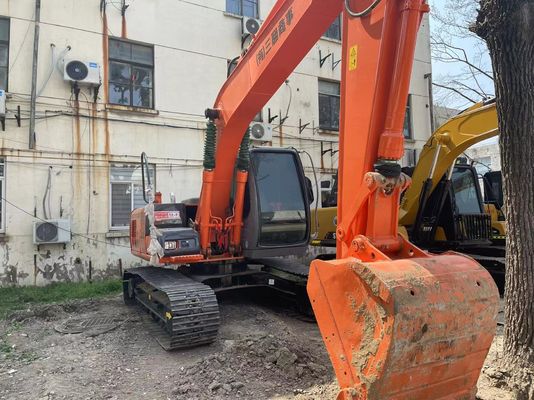 Jepang Asli Digunakan Hitachi ZX120 Crawler Excavator Dalam Kondisi Baik