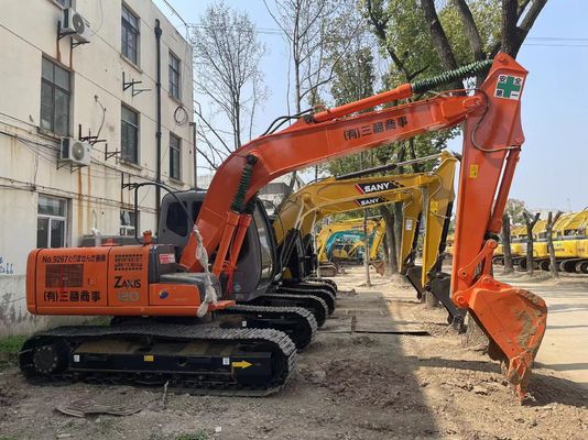 Jepang Asli Digunakan Hitachi ZX120 Crawler Excavator Dalam Kondisi Baik