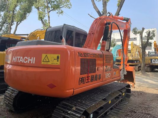 Jepang Asli Digunakan Hitachi ZX120 Crawler Excavator Dalam Kondisi Baik
