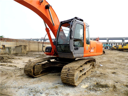 Warna Asli Digunakan Hitachi ZX200-3G Crawler Excavator Dalam Kondisi Baik
