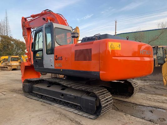 Digunakan Hitachi ZX240HG Crawler Mounted Hydraulic Excavator Cat ulang