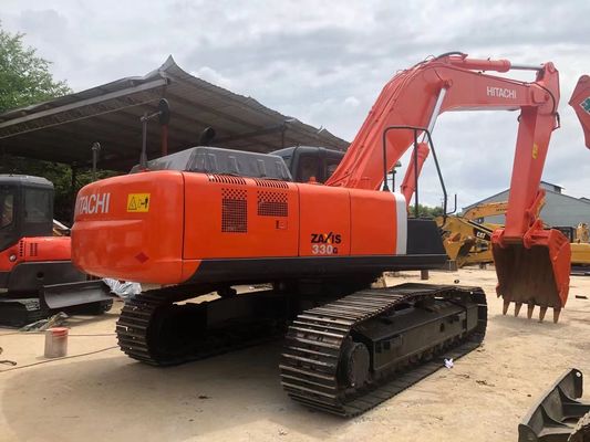 Cat ulang warna bekas excavator Hitachi ZX330-3G Kondisi baik bekas Crawler Excavator