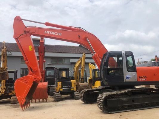 Cat ulang warna bekas excavator Hitachi ZX330-3G Kondisi baik bekas Crawler Excavator