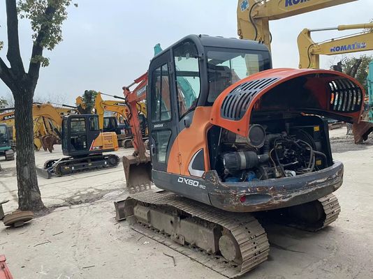 Tahun 2018 Digunakan Doosan DX60-9C Mini Excavator Dalam kondisi sangat baik/ Digunakan Doosan Mini Excavator Untuk Dijual