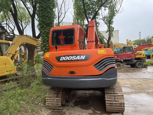 Doosan DX75-9C Mini Excavator 2017 Tahun Visibilitas dan Keamanan