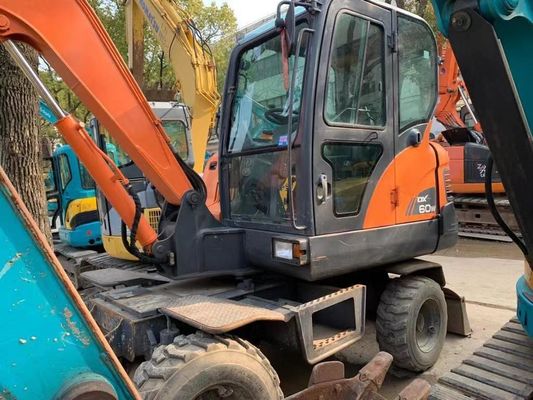 Digunakan Doosan DX60W Wheel Excavator Dalam kondisi yang sangat baik/ Digunakan Doosan Mini Wheel Excavator Untuk Dijual