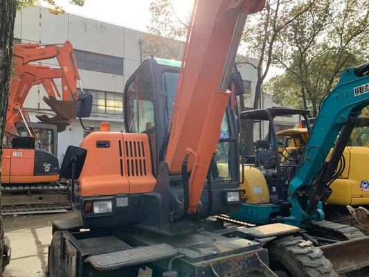 Digunakan Doosan DX60W Wheel Excavator Dalam kondisi yang sangat baik/ Digunakan Doosan Mini Wheel Excavator Untuk Dijual
