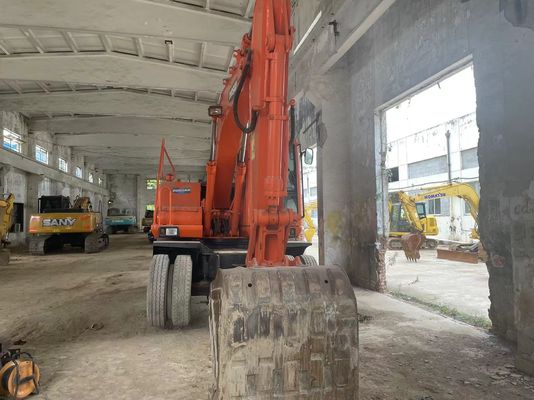 Smart Control Digunakan Excavator DH150W-7 Doosan Roda Excavator 2012 Tahun