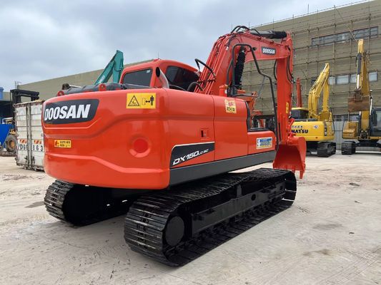 Crawler Dipasang DX150-9C Digunakan Doosan Excavator Original Korea Versatilitas