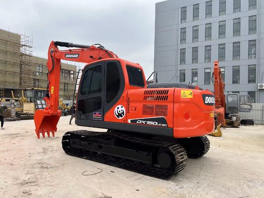Crawler Dipasang DX150-9C Digunakan Doosan Excavator Original Korea Versatilitas