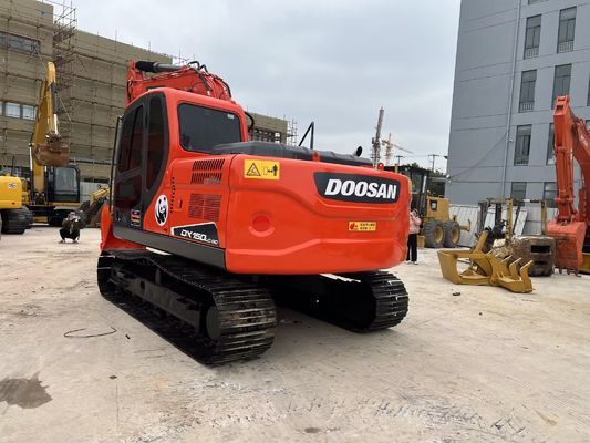 Crawler Dipasang DX150-9C Digunakan Doosan Excavator Original Korea Versatilitas