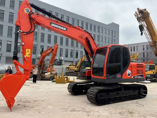 Crawler Dipasang DX150-9C Digunakan Doosan Excavator Original Korea Versatilitas
