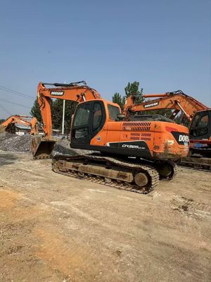 Warna asli digunakan Doosan DX225LC-9C Crawler Excavator Dalam kondisi yang sangat baik