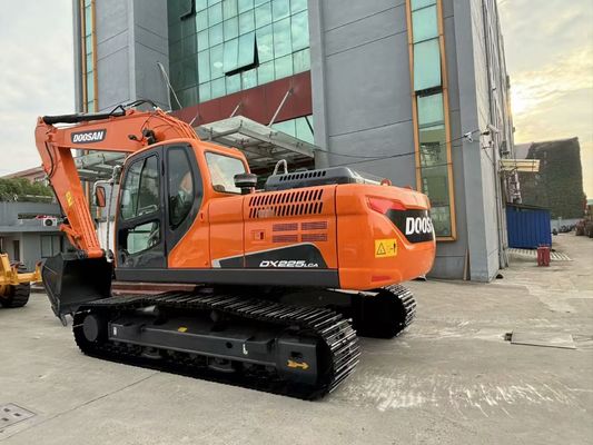 Original Korea Doosan DX225LCA Peralatan Excavator bekas Crawler tipe