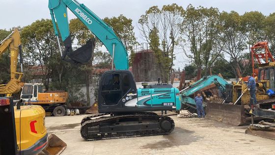 Kobelco SK210-8 Crawler Mini Excavator Second Hand SK200-8 Asli Jepang