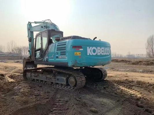 Kobelco SK210-10 Digunakan Excavator Besar Operasi Keamanan Asli Jepang
