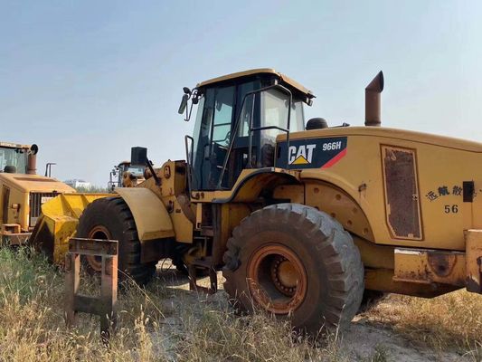 966H Warna Asli Caterpillar wheel loader bekas Dalam kondisi baik