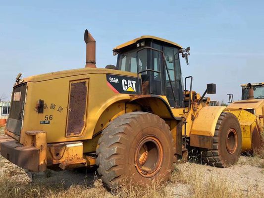 966H Warna Asli Caterpillar wheel loader bekas Dalam kondisi baik