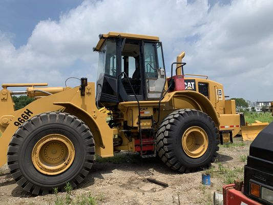 Low noise 966H Digunakan CAT Wheel Loader Efisiensi Tinggi Dengan Mesin CAT