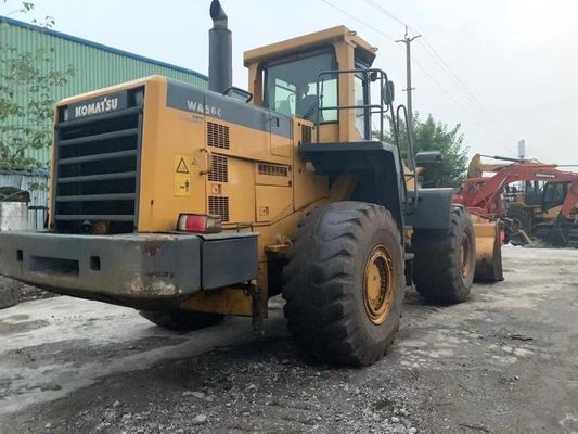 Komatsu Heavy Duty Used Wheel Loaders WA500-3 Berkualitas Energi yang Panjang