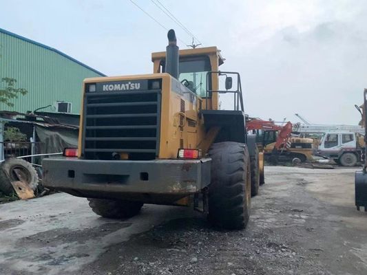 Komatsu Heavy Duty Used Wheel Loaders WA500-3 Berkualitas Energi yang Panjang