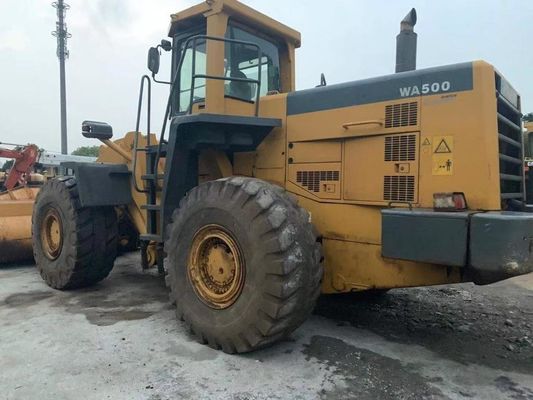 Komatsu Heavy Duty Used Wheel Loaders WA500-3 Berkualitas Energi yang Panjang