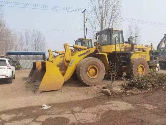 Komatsu WA500 6 Wheel Loader WA600-6 yang Digunakan Efisiensi Bahan Bakar untuk Konstruksi