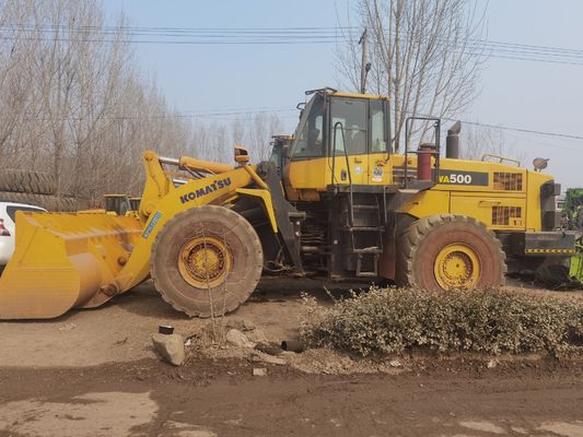 Komatsu WA500 6 Wheel Loader WA600-6 yang Digunakan Efisiensi Bahan Bakar untuk Konstruksi