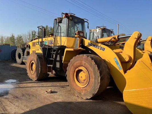 Komatsu WA500 6 Wheel Loader WA600-6 yang Digunakan Efisiensi Bahan Bakar untuk Konstruksi