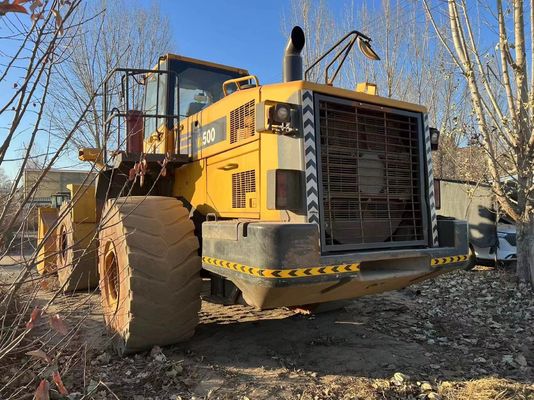 Komatsu WA500 6 Wheel Loader WA600-6 yang Digunakan Efisiensi Bahan Bakar untuk Konstruksi