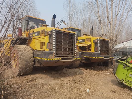 Komatsu WA500 6 Wheel Loader WA600-6 yang Digunakan Efisiensi Bahan Bakar untuk Konstruksi