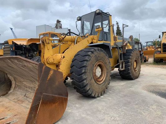 Warna asli digunakan Komatsu WA470-3 wheel loader dalam kondisi sangat baik
