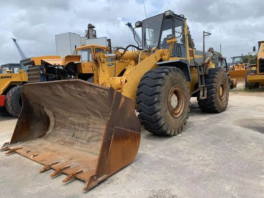 Warna asli digunakan Komatsu WA470-3 wheel loader dalam kondisi sangat baik