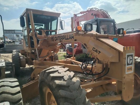 CAT 140G Mesin pemotong bekas Operasi stabil 140H Mesin pemotong ulat bekas