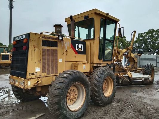 Original AS 140K Digunakan CAT Motor Grader Produktivitas Tinggi Efisiensi Bahan Bakar