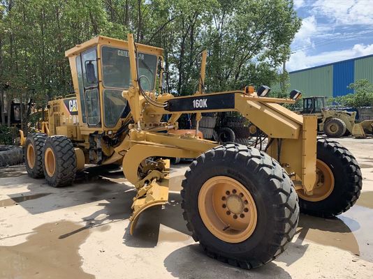 CAT 160K Digunakan Motor Grader Efisiensi Tinggi Digunakan Caterpillar Motor Grader