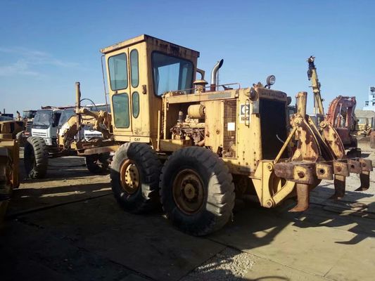 Heavy Duty 12G Digunakan Caterpillar Motor Grader Pengurangan Kebisingan Operasi Mudah