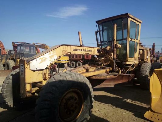 Heavy Duty 12G Digunakan Caterpillar Motor Grader Pengurangan Kebisingan Operasi Mudah
