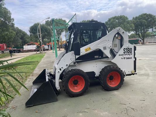 S180 Bobcat Skid Steer Loader Warna Asli Tangan Kedua Low Maintenance