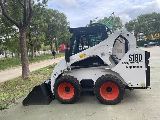 S180 Bobcat Skid Steer Loader Warna Asli Tangan Kedua Low Maintenance