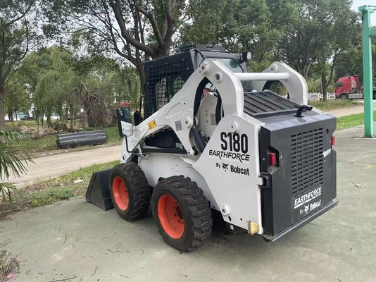 S180 Bobcat Skid Steer Loader Warna Asli Tangan Kedua Low Maintenance