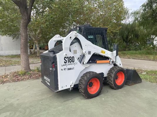 S180 Bobcat Skid Steer Loader Warna Asli Tangan Kedua Low Maintenance