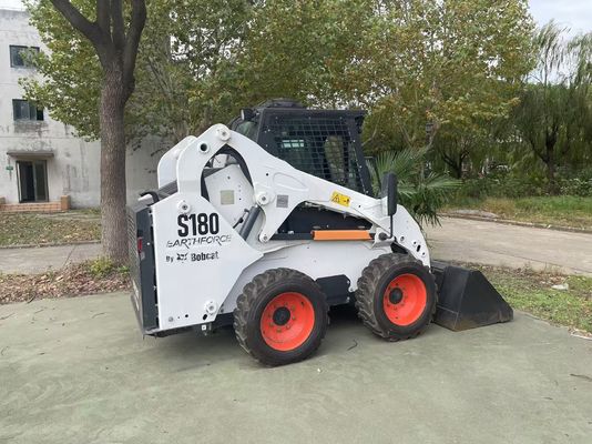 S180 Bobcat Skid Steer Loader Warna Asli Tangan Kedua Low Maintenance